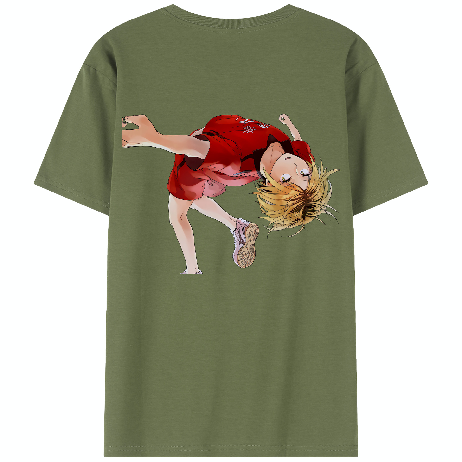 （画像用） ハイキュー!! Haikyu!! 綿100％半袖Tシャツ（背面プリント）